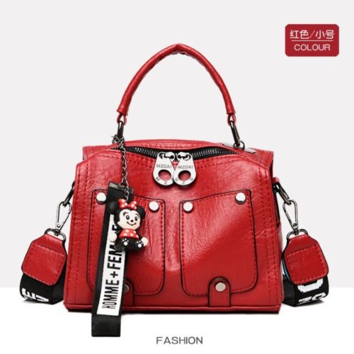 JT12305-red Tas Selempang Fashion Modis Wanita Cantik Import