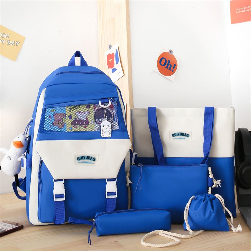 JT12473 (5IN1) IDR.178.000 MATERIAL CANVAS SIZE L31XH43XW15CM WEIGHT 750GR COLOR BRIGHTBLUE