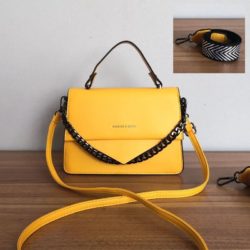JT1254-yellow Tas Selempang Handbag Import Wanita Cantik