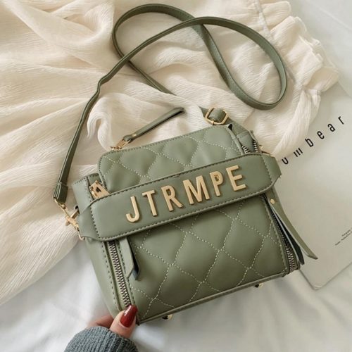 JT12549 IDR.157.000 MATERIAL PU SIZE L19XH19XW10CM WEIGHT 550GR COLOR GREEN