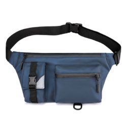 JT13640-blue Tas Waist Bag Sling Pria Modis Import Terbaru