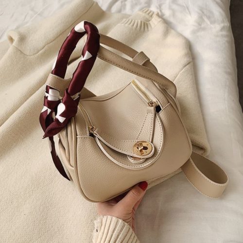 JT13951-beige Tas Handbag Selempang Wanita Cantik Import