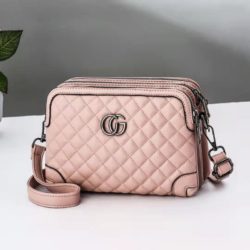 JT16569-pink Tas Selempang Fashion Import Wanita Cantik