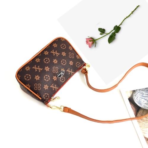 JT1688 IDR.119.000 MATERIAL PU SIZE L25XH14XW9CM WEIGHT COLOR FLOWERBROWN