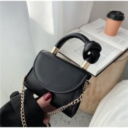 JT1702-black Tas Handbag Selempang Fashion Import Wanita