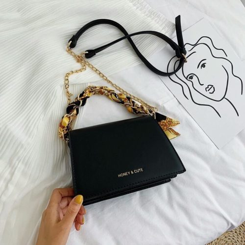 JT17950-black Tas Handbag Selempang Wanita Cantik Terbaru