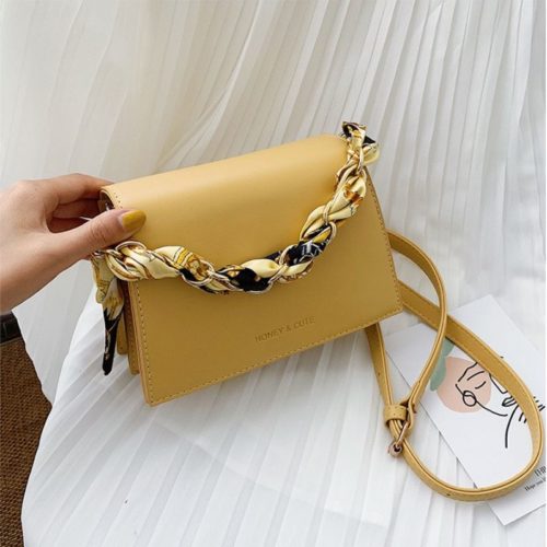 JT17950-yellow Tas Handbag Selempang Wanita Cantik Terbaru
