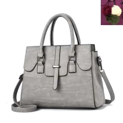 JT18362-lightgray Tas Hand Bag Wanita Cantik Fashion Import Terbaru
