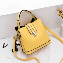 JT18790-yellow Tas Handbag Selempang Wanita Cantik Elegan Import
