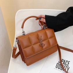 JT19007-brown Tas Handbag Selempang Fashion Import Wanita Cantik
