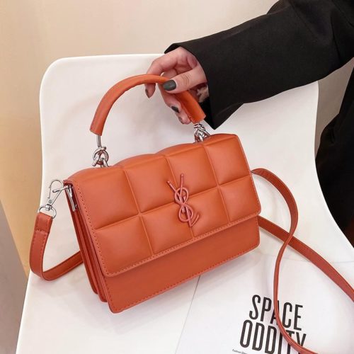JT19007-orange Tas Handbag Selempang Fashion Import Wanita Cantik