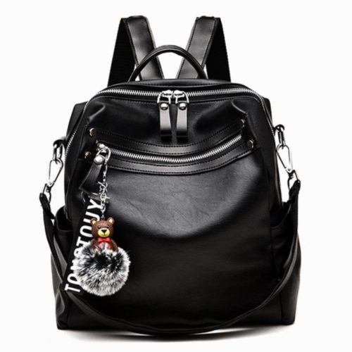 JT20178 IDR.152.000 MATERIAL PU SIZE L27XH30XW13CM WEIGHT 650GR COLOR BLACK