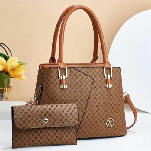 JT202311-brown Tas Handbag Wanita Elegan Import Wanita Cantik Terbaru