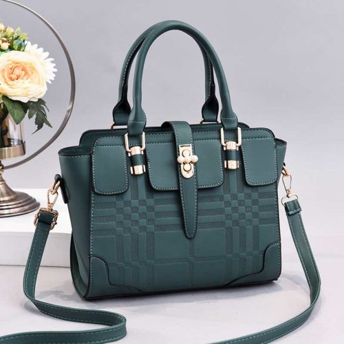 JT20282-green Tas Handbag Wanita Cantik Import Terbaru