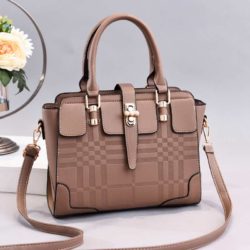 JT20282-khaki Tas Handbag Wanita Cantik Import Terbaru