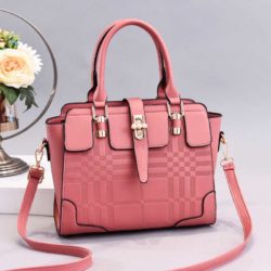 JT20282-pink Tas Handbag Wanita Cantik Import Terbaru