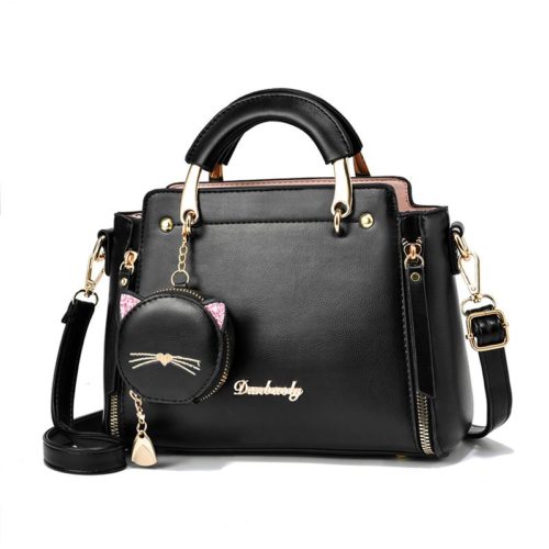 JT2029-black Tas Handbag Selempang Wanita Elegan Import Terbaru