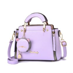 JT2029-purple Tas Handbag Selempang Wanita Elegan Import Terbaru