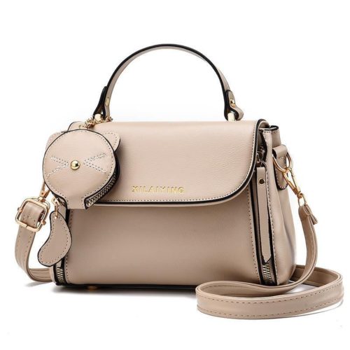 JT20352-khaki Tas Handbag Selempang Wanita Cantik Import