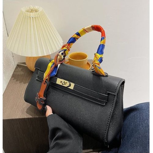 JT2047-black Tas Handbag Selempang Wanita Elegan Import Terbaru