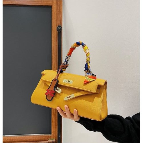JT2047-yellow Tas Handbag Selempang Wanita Elegan Import Terbaru