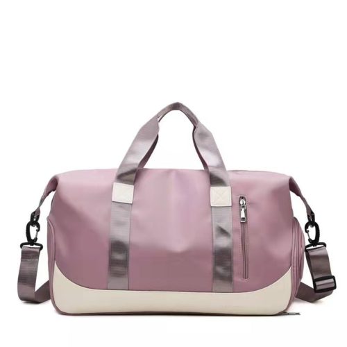 JT27646-darkpink Tas Duffel Olah Raga Wanita Cantik Import