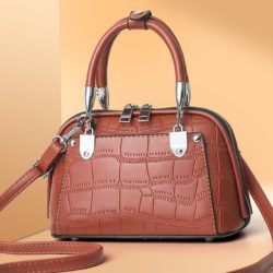 JT28771-brown Tas Handbag Selempang Wanita Elegan Import
