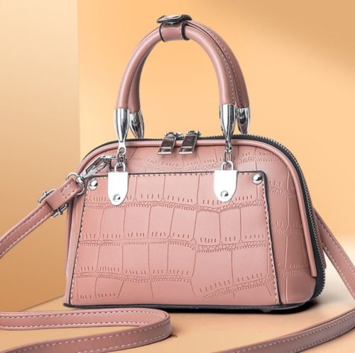 JT28771-pink Tas Handbag Selempang Wanita Elegan Import