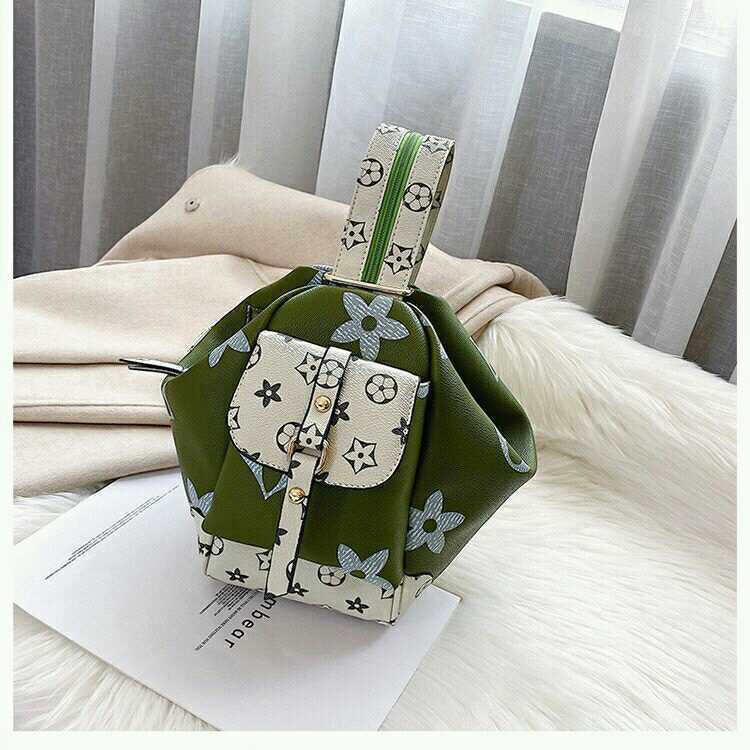 JT31344 IDR.174.000 MATERIAL PU SIZE L24XH26XW13CM WEIGHT 450GR COLOR GREEN