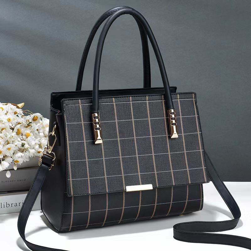 JT3332-black Tas Handbag Selempang Wanita Elegan Import