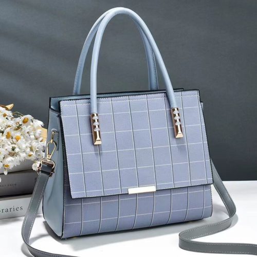 JT3332-blue Tas Handbag Selempang Wanita Elegan Import