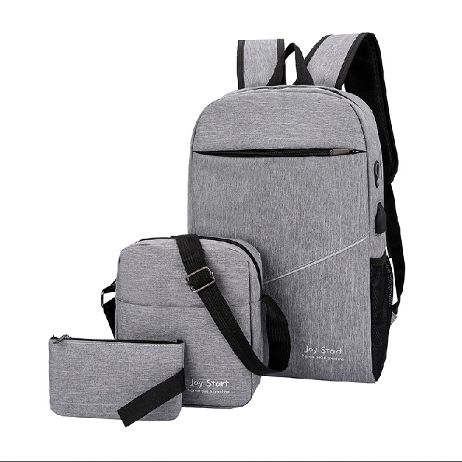 JT3397 (3IN1) IDR.152.000 MATERIAL NYLON SIZE L28XH45XW13CM WEIGHT 600GR COLOR GRAY