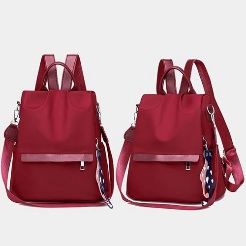 JT4519 IDR.155.000 MATERIAL NYLON SIZE L30XH29XW14CM WEIGHT 430GR COLOR RED