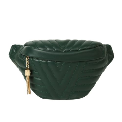 JT4542-green Waist Bag Fashion Import Elegan Wanita