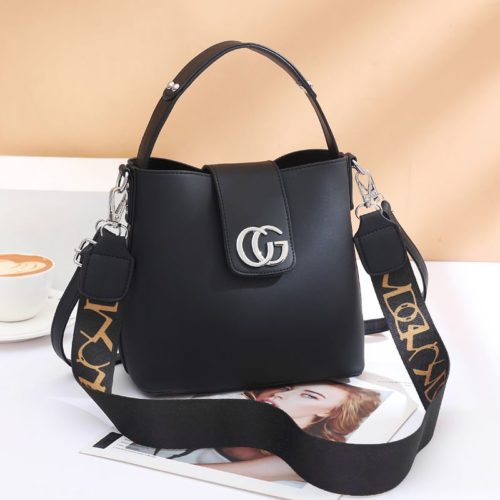 JT45770-black Tas Handbag Selempang Wanita Elegan Import
