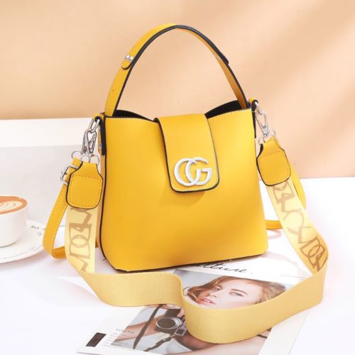 JT45770-yellow Tas Handbag Selempang Wanita Elegan Import