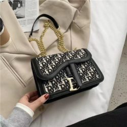 JT4889-black Tas Handbag Import Wanita Elegan Terbaru