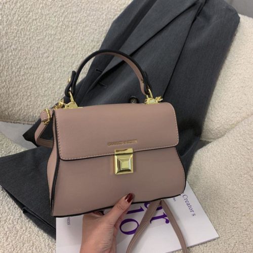 JT5055-khaki Tas Handbag Selempang Import Wanita Elegan Terbaru