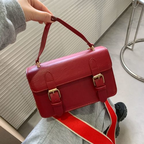 JT513-red Tas Handbag Selempang Stylish Import Wanita Cantik