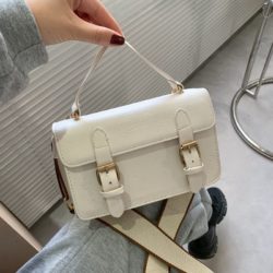 JT513-white Tas Handbag Selempang Stylish Import Wanita Cantik