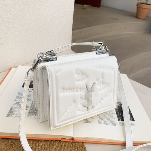 JT5452-white Tas Handbag Selempang Wanita Cantik Import