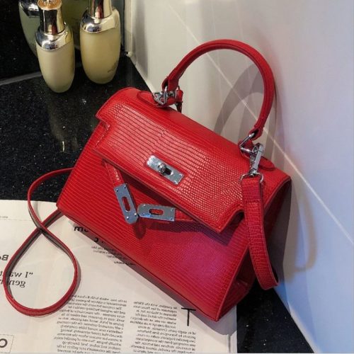 JT54820-red Tas Handbag Import Wanita Cantik Elegan