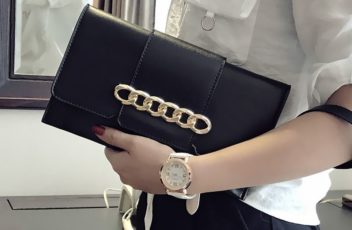 JT5870-black Dompet Clutch Fashion Wanita Cantik Terbaru