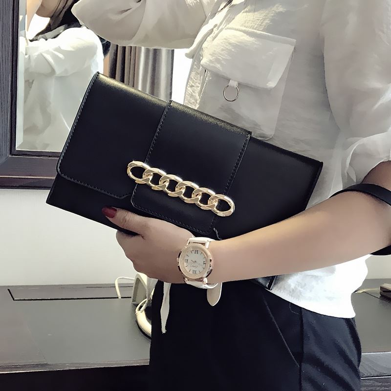 JT5870-black Dompet Clutch Fashion Wanita Cantik Terbaru