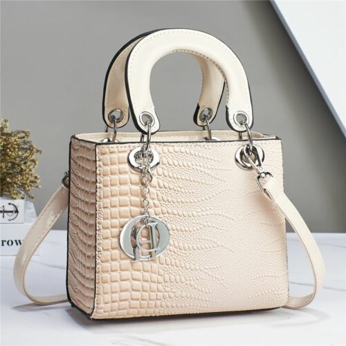 JT602021-beige Tas Handbag Fashion Import Elegan Wanita Cantik
