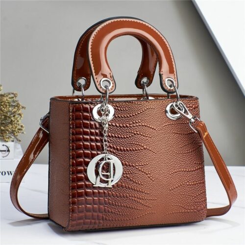 JT602021-brown Tas Handbag Fashion Import Elegan Wanita Cantik