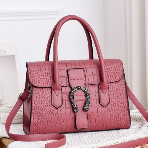 JT6602-pink Tas Handbag Wanita Cantik Elegan Import