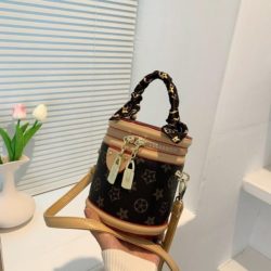 JT661-khaki Tas Handbag Tabung Selempang Wanita Cantik Import