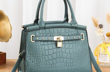 JT6610-green Tas Handbag Selempang Wanita Elegan Import Terbaru