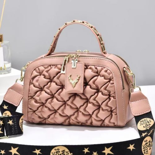 JT6628-pink Tas Handbag Selempang Pesta Wanita Elegan Import